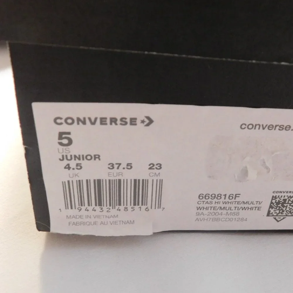 CONVERSE Chuck Taylor Unicorn Logo Sneakers NEW